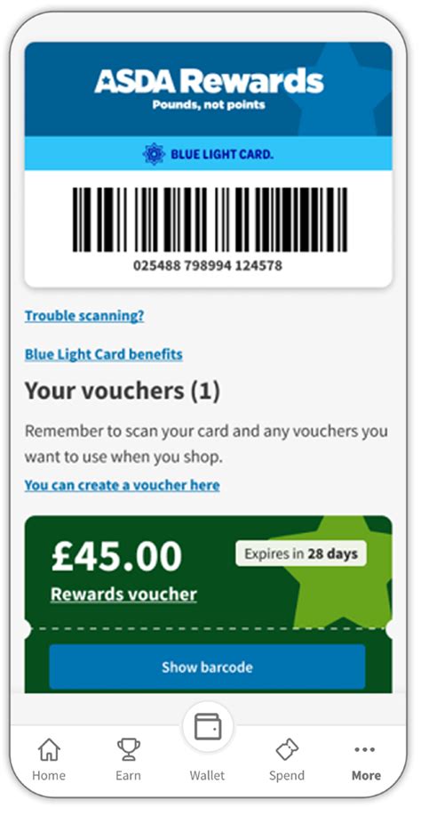 It can be used across thousands o. . Can i use blue light card in asda online